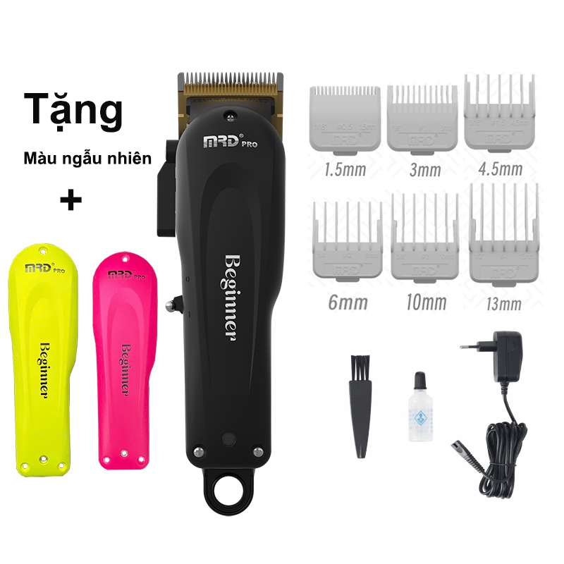 Tông Đơ Cắt Tóc MRDpro 3969-2 ĐEN phiên bản nâng cấp lưỡi smart