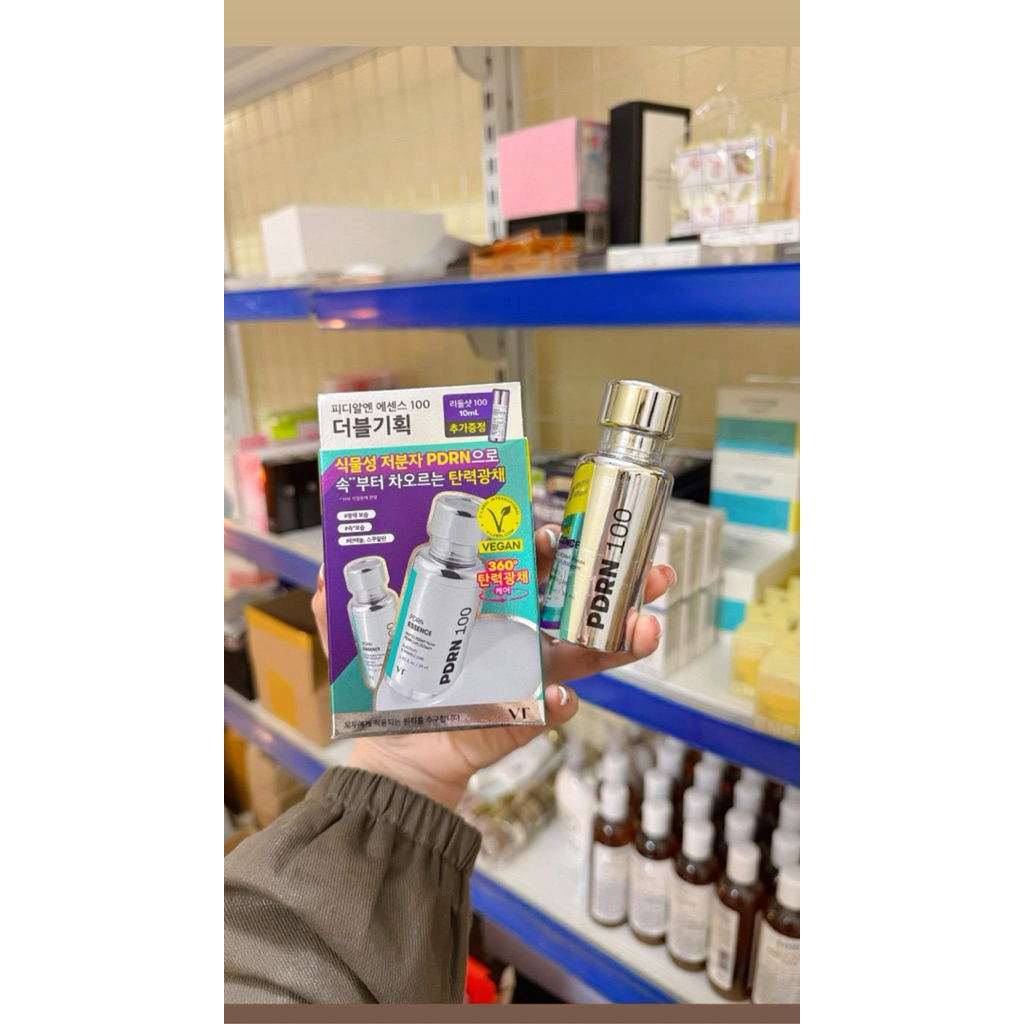 Serum chống già và tái tạo căng bóng da 𝐕𝐓 𝐏𝐃𝐑𝐍 𝐄𝐒𝐒𝐄𝐍𝐂𝐄 𝟏𝟎𝟎 - 𝐏𝐢𝐜𝐤 𝐎𝐋𝐈𝐕𝐄 𝐒𝐀𝐋𝐄 𝐂𝐎𝐌𝐁𝐎