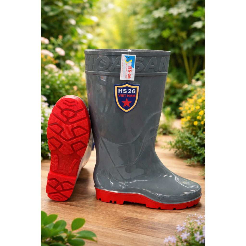 [22] Ủng bảo hộ lao động tiêu chuẩn chất lượng cao, Ủng bảo hộ chống va đập full size từ 39 đến 43