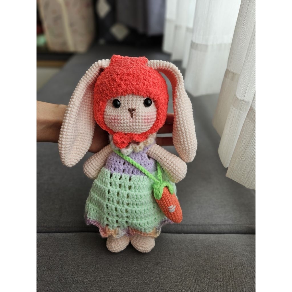 Egreen- thỏ con tai dài, bunny cute handmade ( theo yêu cầu)