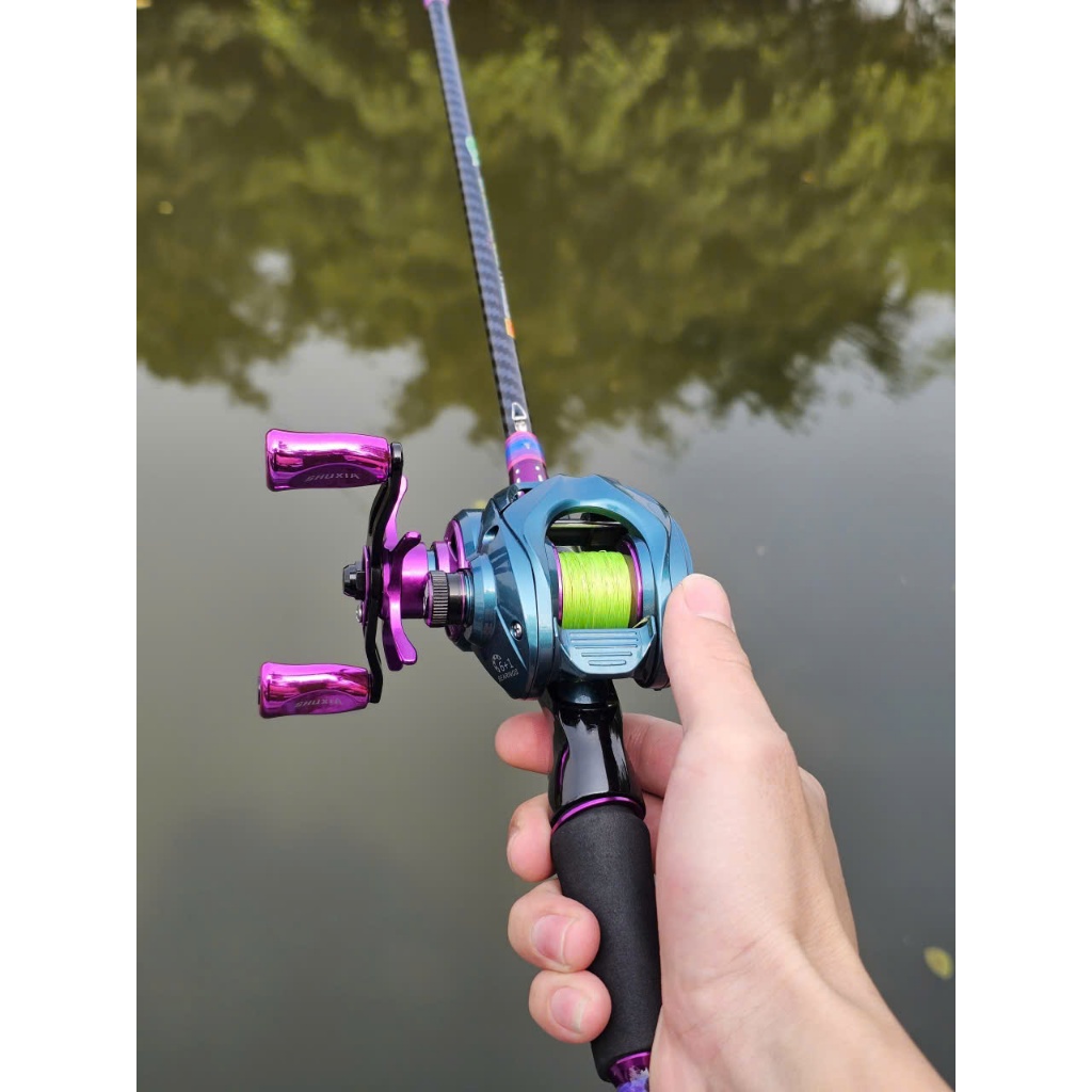 [Hàng Mới - Tiếng eeee - Drag - Đèn] Máy câu lure DC-10