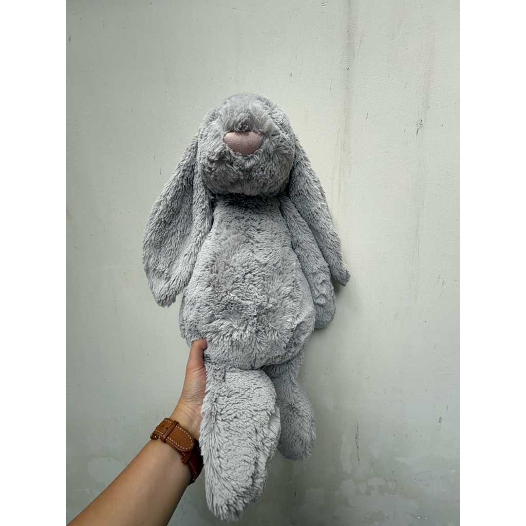 Thỏ silver Jellycat chính hãng size Huge
