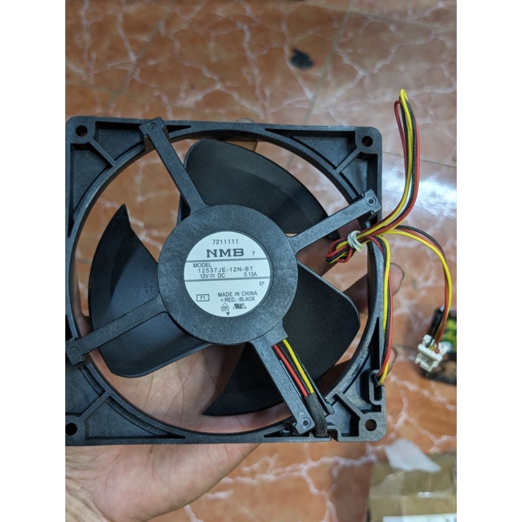 Quạt tủ lạnh 12v 0.13a cho tủ lạnh hitachi