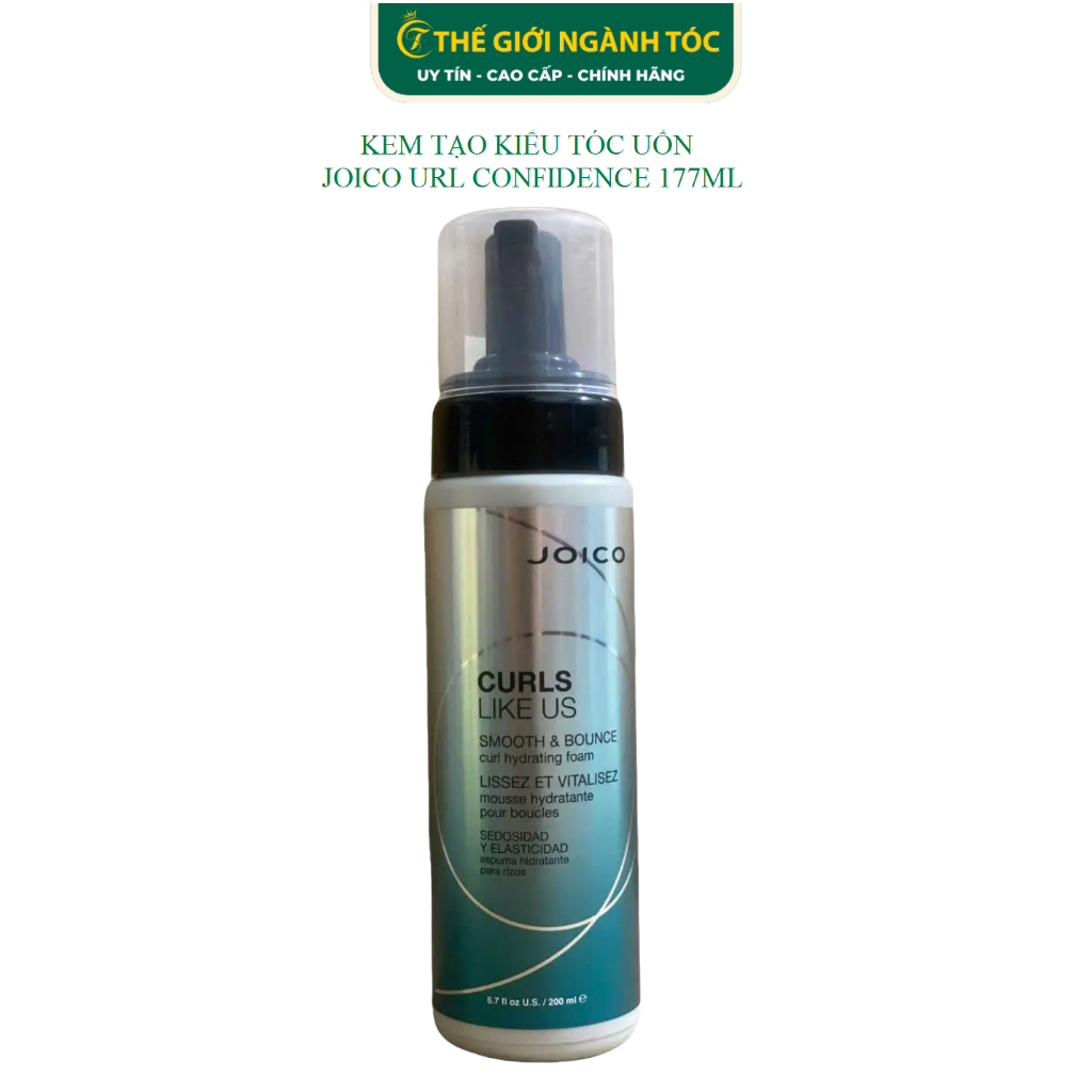 Kem Tạo Kiểu Tóc Uốn Joico Url Confidence 177ml