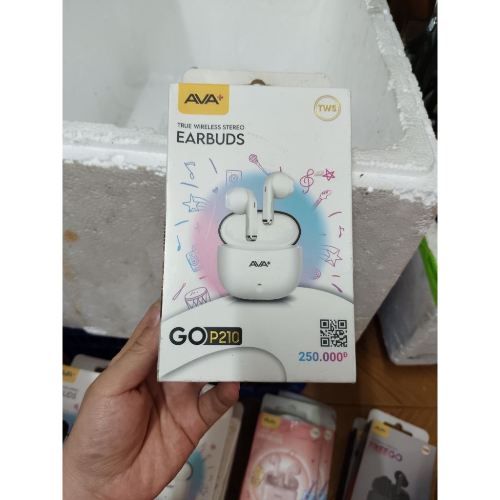Tai nghe Bluetooth True Wireless AVA+ Go P210 chính hãng