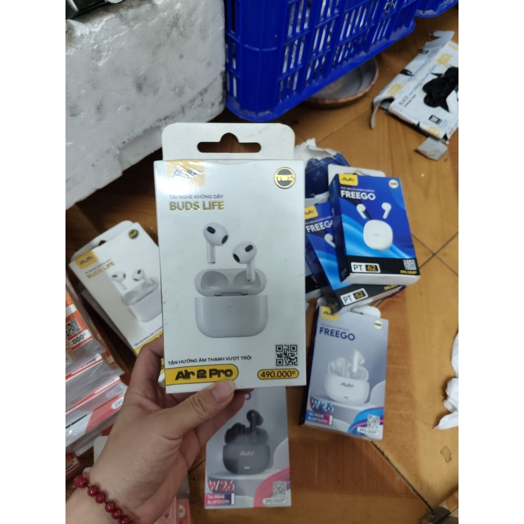 Tai nghe Bluetooth True Wireless AVA+ Buds Life Air 2 Pro chính hãng