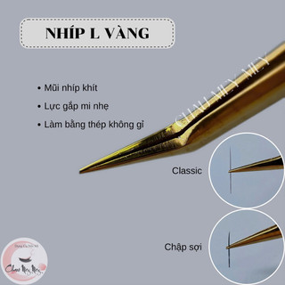 Nhíp tách gắp clasic VANG