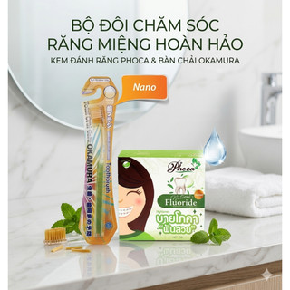 Kem đánh răng + Bàn Chải đánh răng Phoca lông mềm