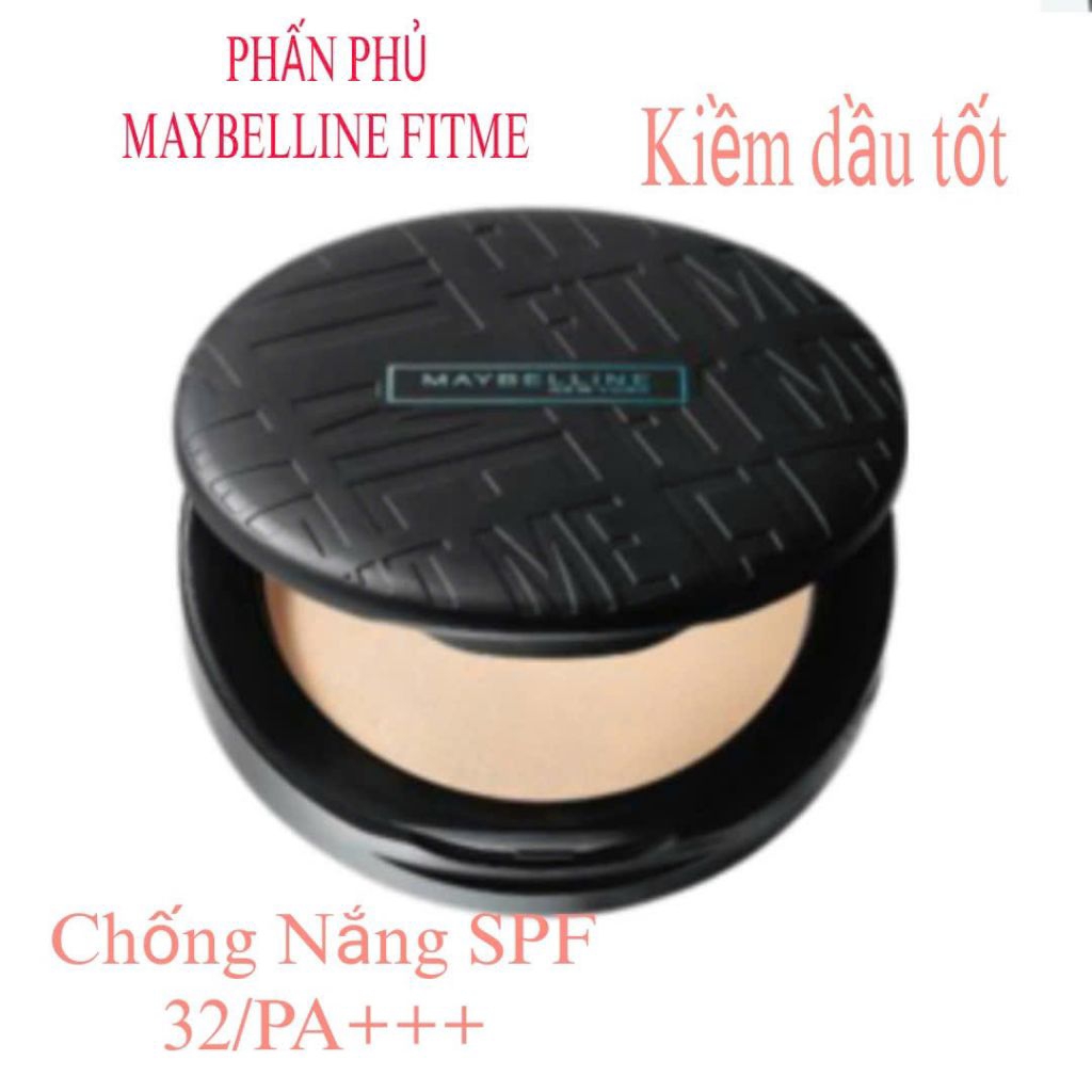 Phấn Phủ Nén Maybelline Fit Me Powder SPF32/PA+++ – Kiềm Dầu, Lớp Nền Mịn Tự Nhiên