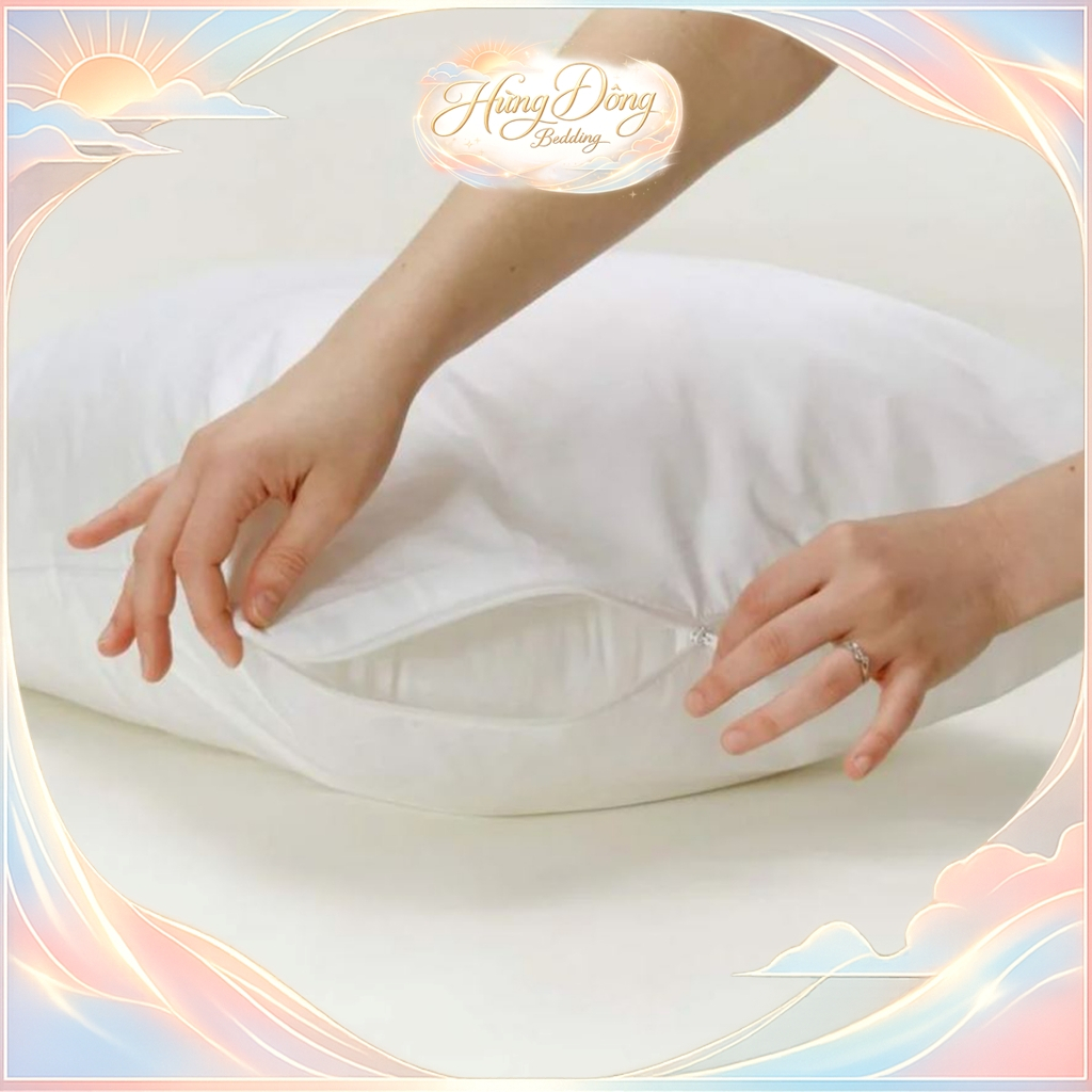 Vỏ Ruột Gối Vuông Nhồi Bông Gòn Bao Ruột Gối Sofa Trang Trí Decor Dùng Để Nhồi Bông gòn