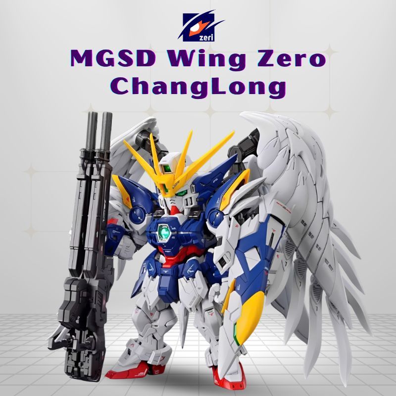 Mô Hình Lắp Ráp MGSD Wing Zero 1101 ChangLong Tặng Kèm Decan Dán