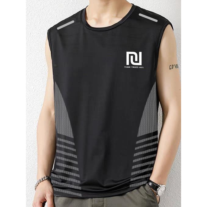 Áo thun nam không tay thun lạnh Áo 3 lỗ nam thun lạnh  Áo thể thao mùa hè cảm giác mát lạnh