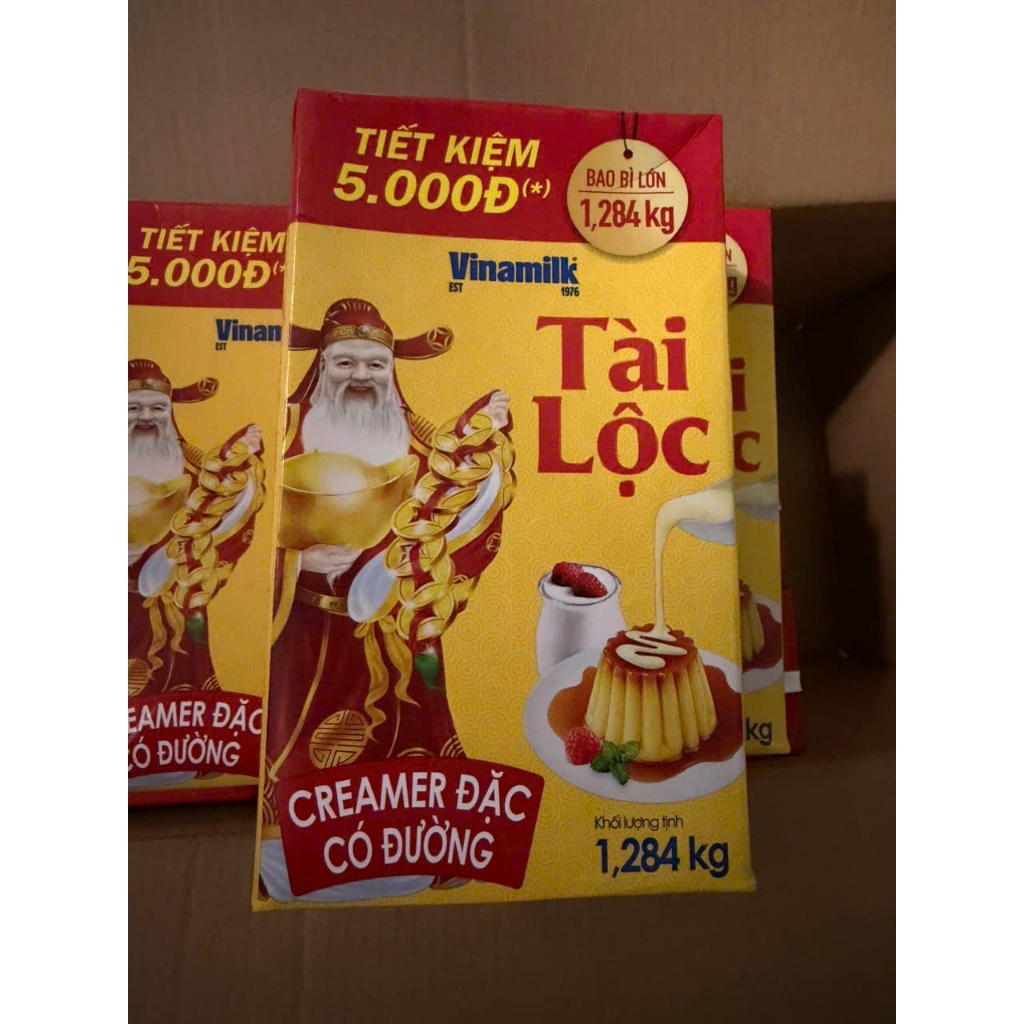 Sữa đặc Creamer Vinamilk Tài Lộc 1284g