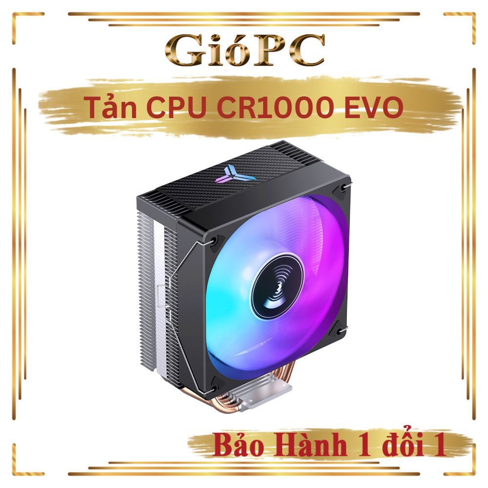 Quạt tản nhiệt CR1000 EVO màu đen cực kì bền lành ạ