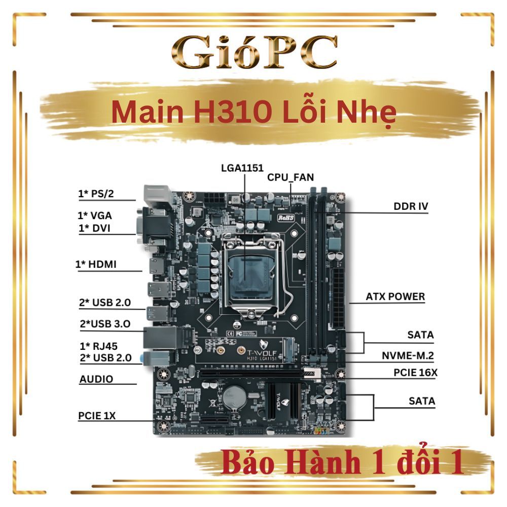 Main H310 Hàng Lỗi Nhẹ