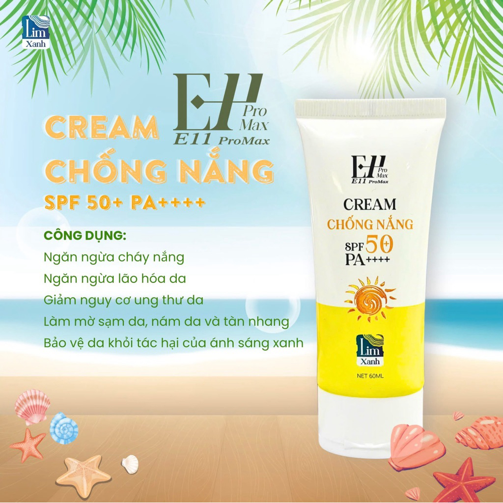 CREAM CHỐNG NẮNG E11 Promax 60ml