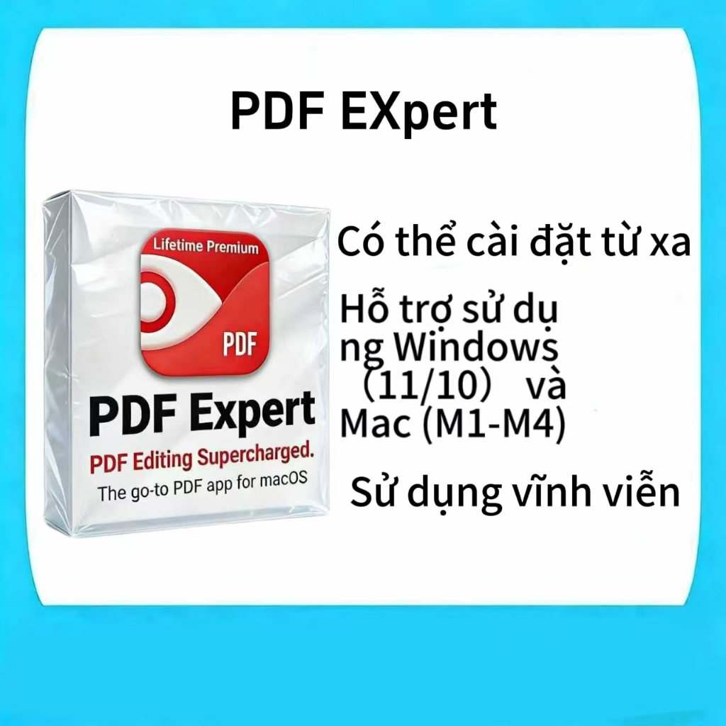 PDF Expert 2025 v3.10 phần mềm chỉnh sửa đọc PDF cho Mac