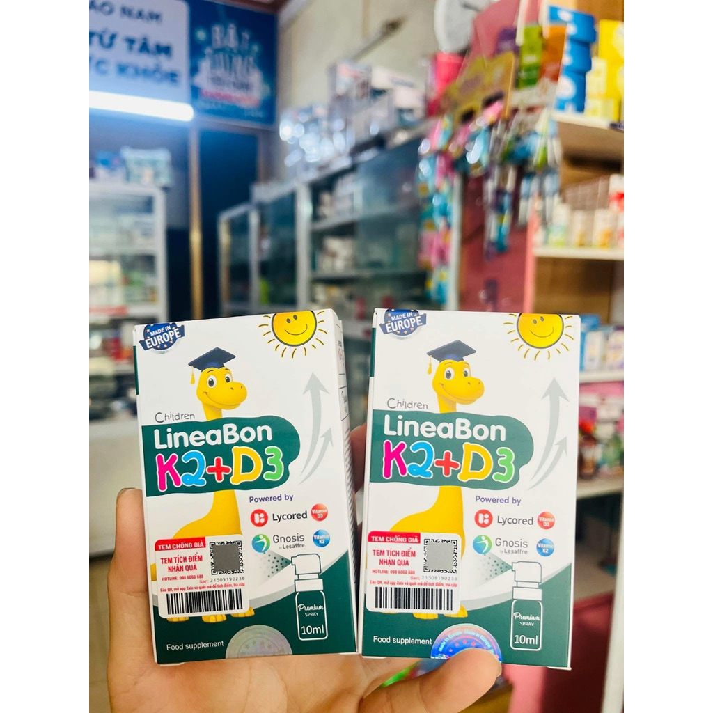 Vitamin K2+D3 lineabon xịt