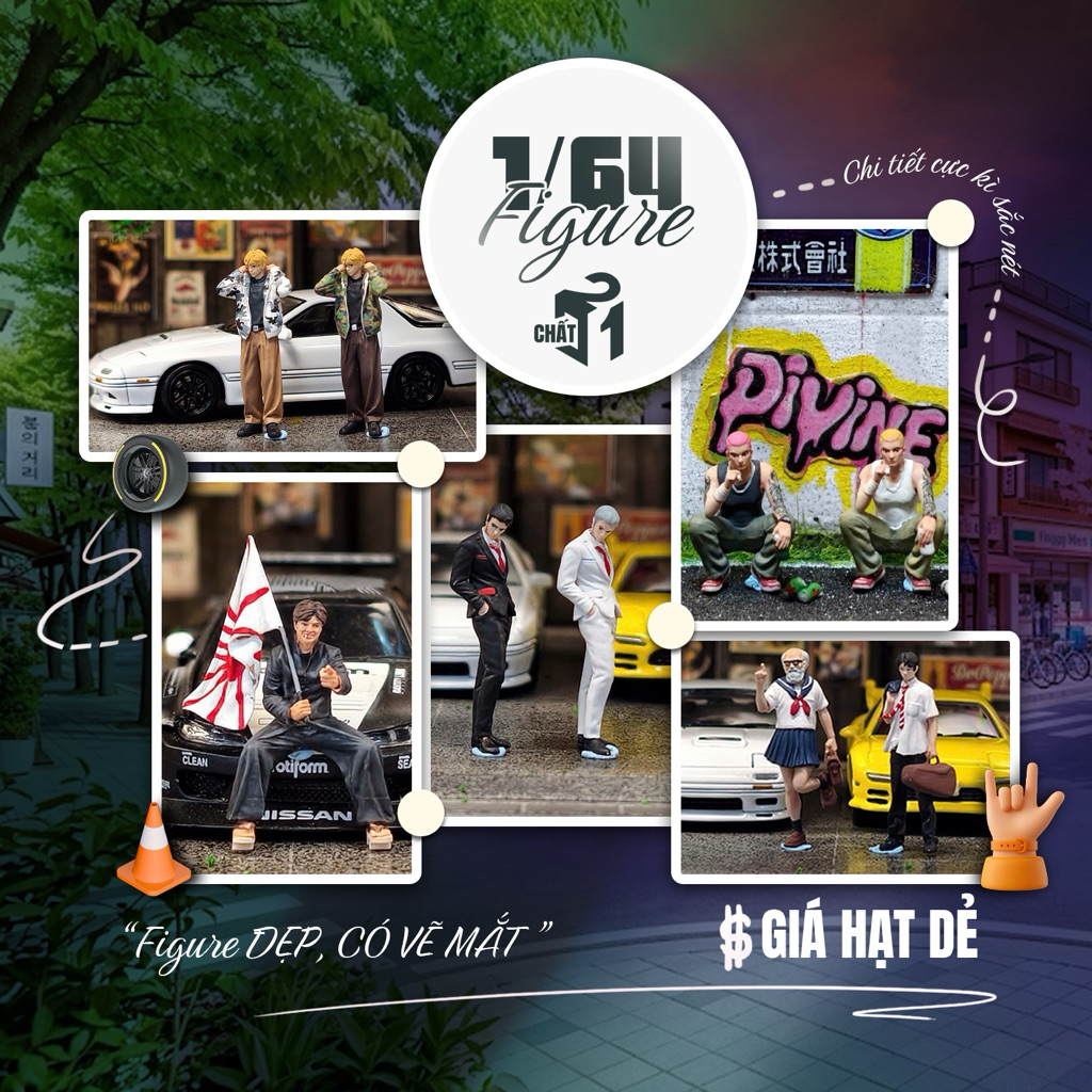 Mô hình Figure 1:64 GIÁ RẺ [Fig nam ĐẸP 1/64]