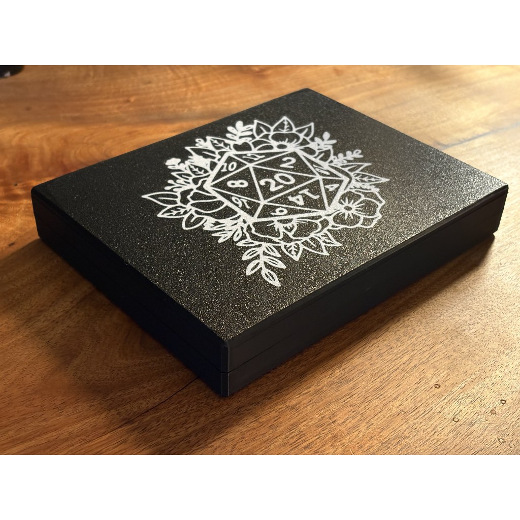 LabRat3D | Hộp Đựng Xúc Xắc Dice Box 7 Sets Có Khay Dice Tray – Hộp Dice DND RPG Boardgame Nắp Nam C