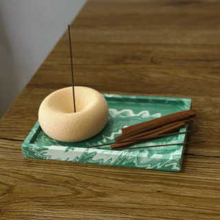 Đế Cắm Que Thơm, Đế Cắm Nhang Thơm BỘT ecolite Thư Giãn Xông nhà có nắng