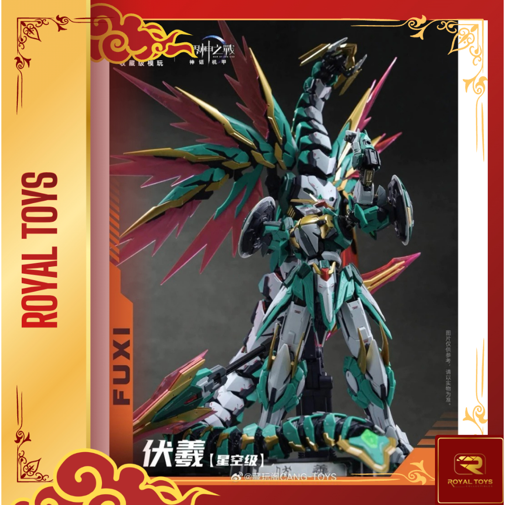 [ Có sẵn - Hoả tốc ] Mô hình lắp ráp 1/100 Fuxi - Phục Hy Cangtoys ( tặng kèm base )