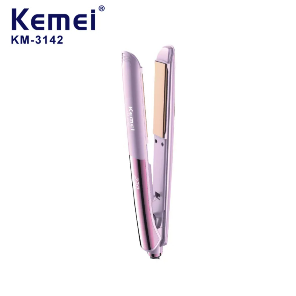 Máy Kẹp, Duỗi Tóc Bản Nhỏ Chỉnh Nhiệt Kemei 3142