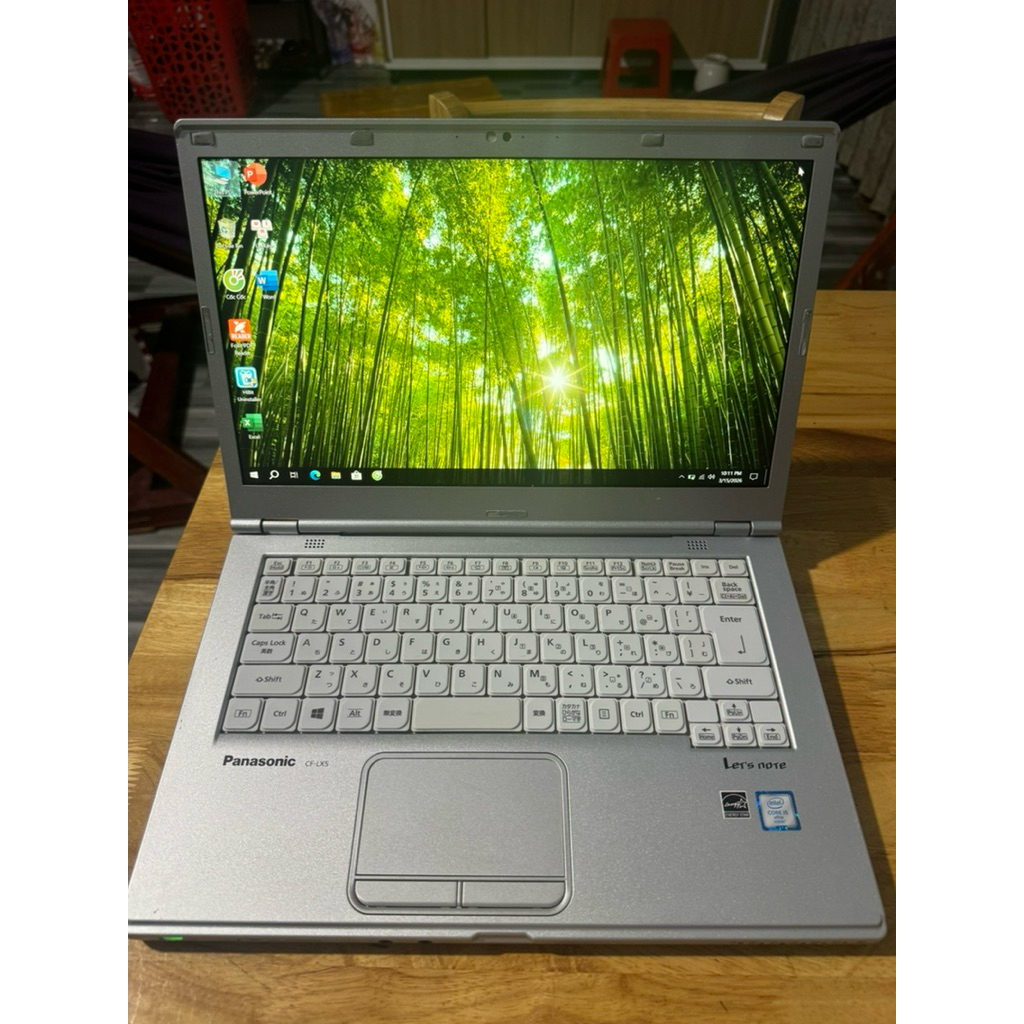 laptop panasonic i5 6300u/4g/ssd 128g