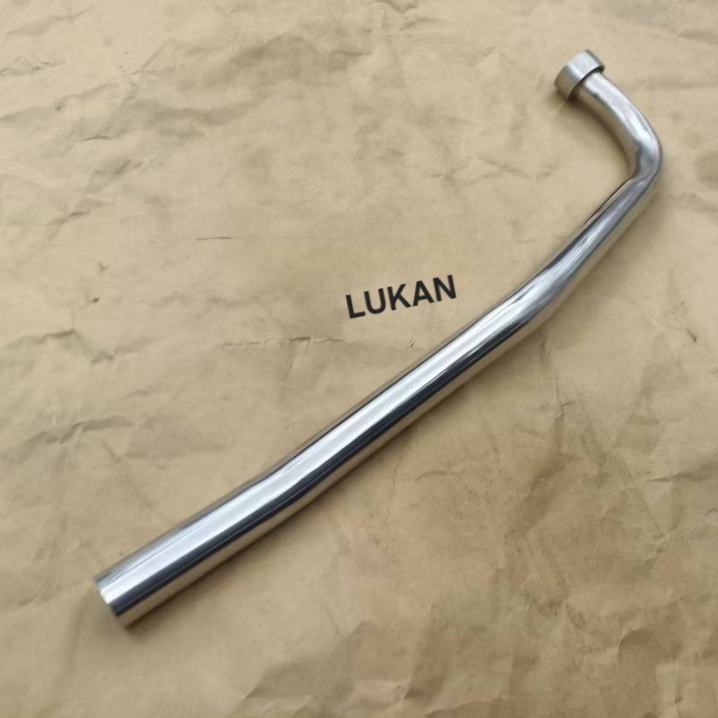 Cổ pô ống xã inox 201 xe FUTURE 1 đời đầu. phi lỗ 22