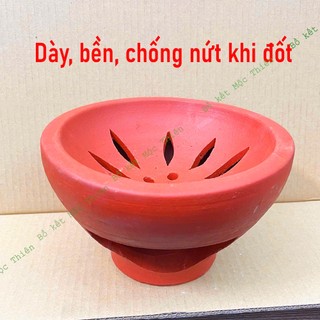 Nồi xông bồ kết, bếp xông siêu dày chống nứt vỡ khi xông đốt