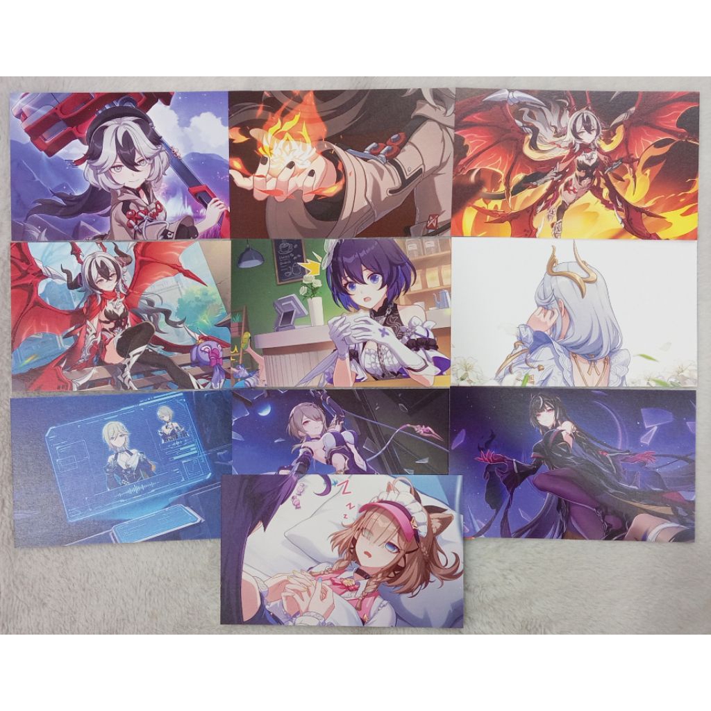 [Honkai Impact 3rd] Postcard CG in-game v8.3-8.5 - Hàng official