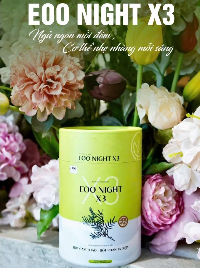 (Official Store) Eoo Night X3 Hỗ trợ thanh lọc cơ thể khi ngủ - KIMPHARMA