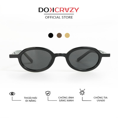 Kính mát thời trang DOKCRAZY CHAGE Streetwear Đường Phố Hot Trend, Fashion, Chất Liệu Nhựa Cao Cấp, Chống tia UV400