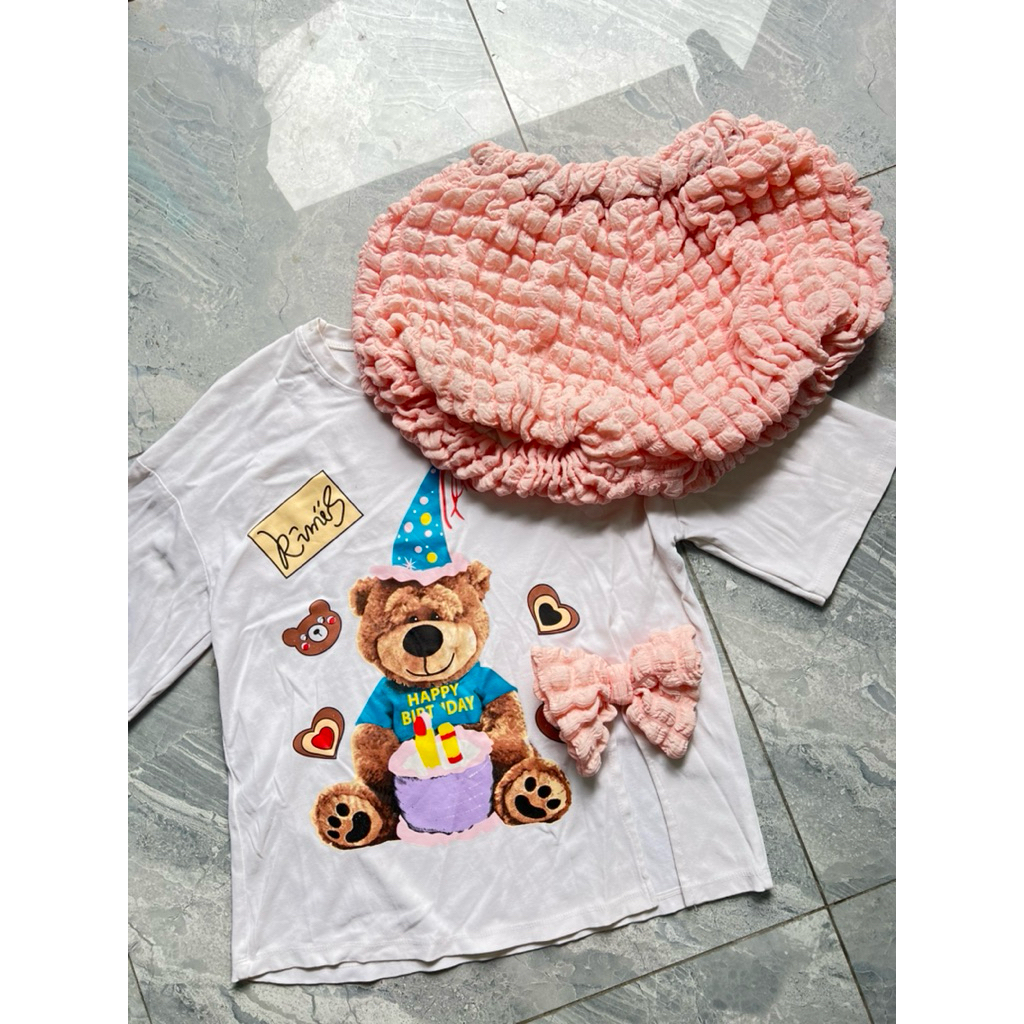 pass set áo phông quần bí