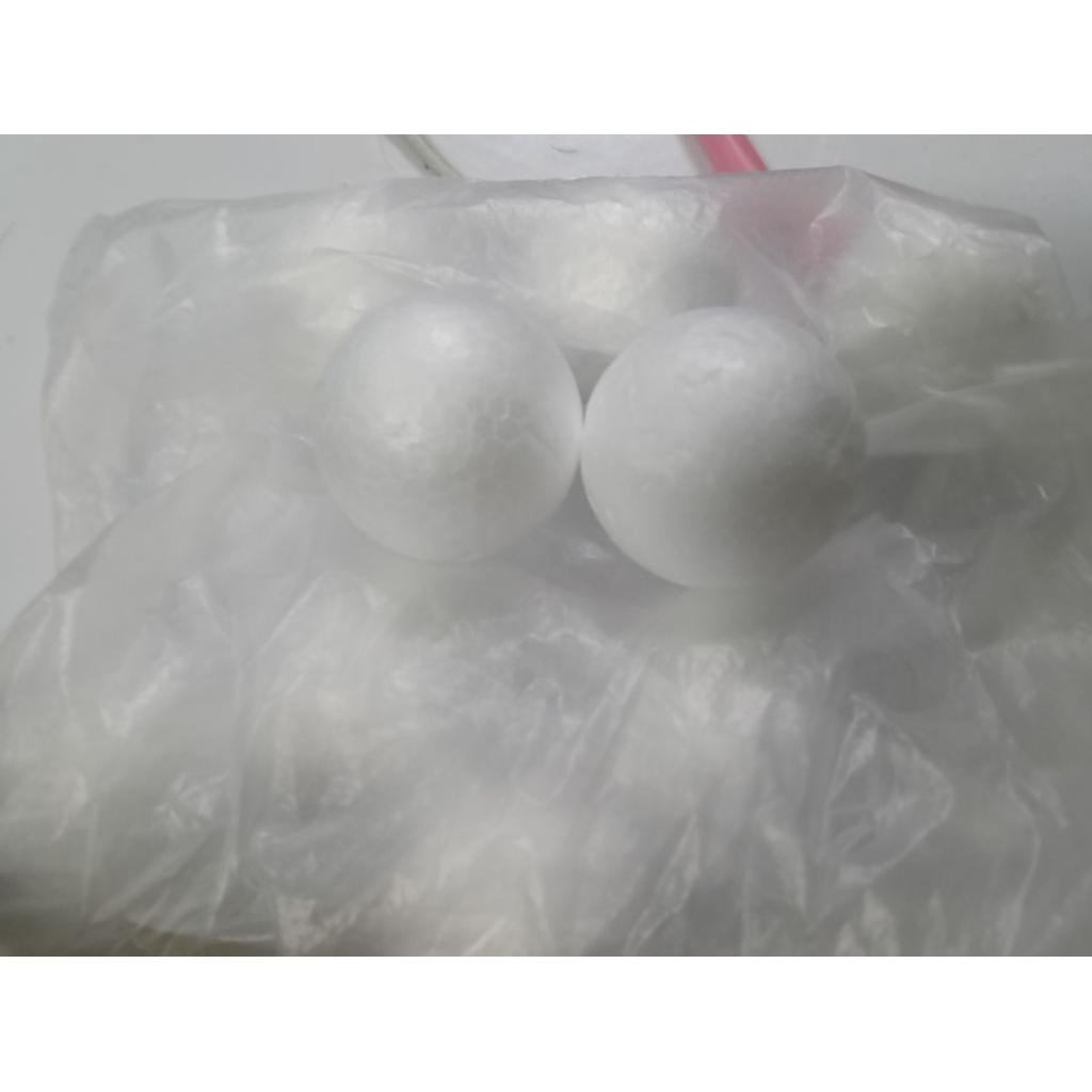 10 bóng xốp 4cm-5cm