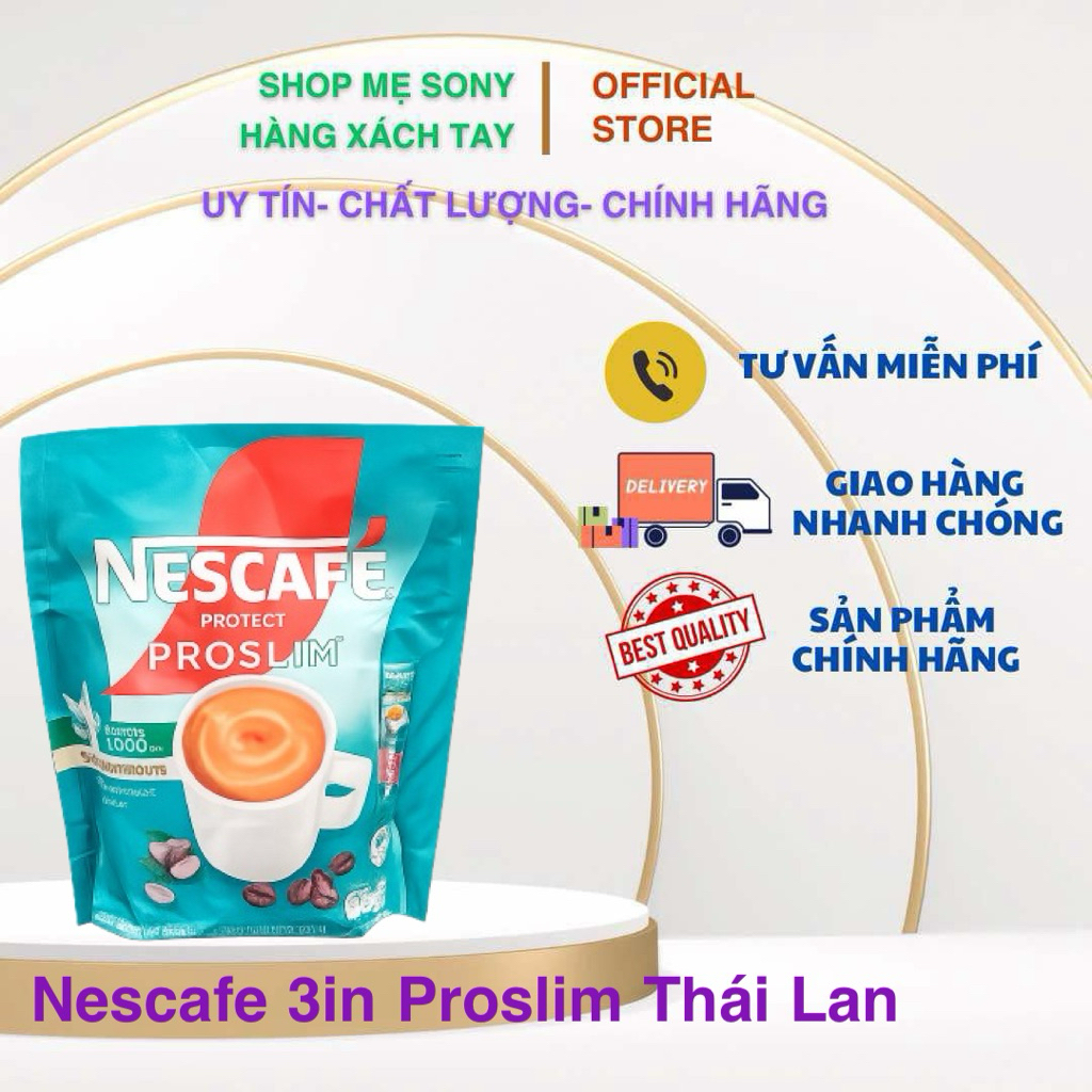 Nescafe 3in1 Protect Proslim Thái Lan