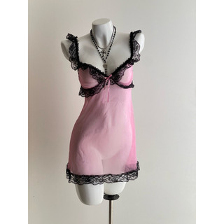 Dress/ camisole sleepwear y2k
