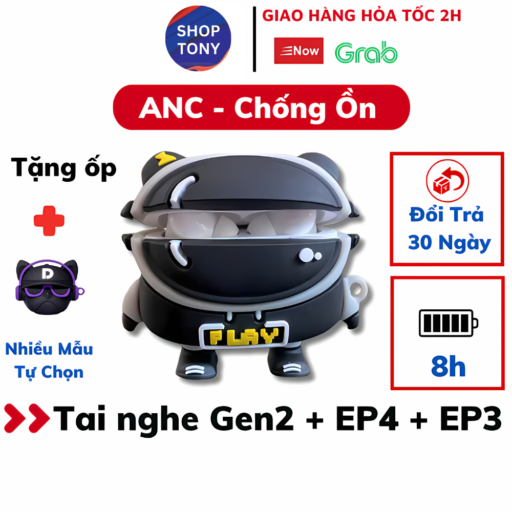 Tai Nghe Bluetooth PRO2 Không Dây Thế Hệ Mới, Đàm Thoại Hai Chiều, Pin Trâu 6H-8H, Chính Hãng A1CURA