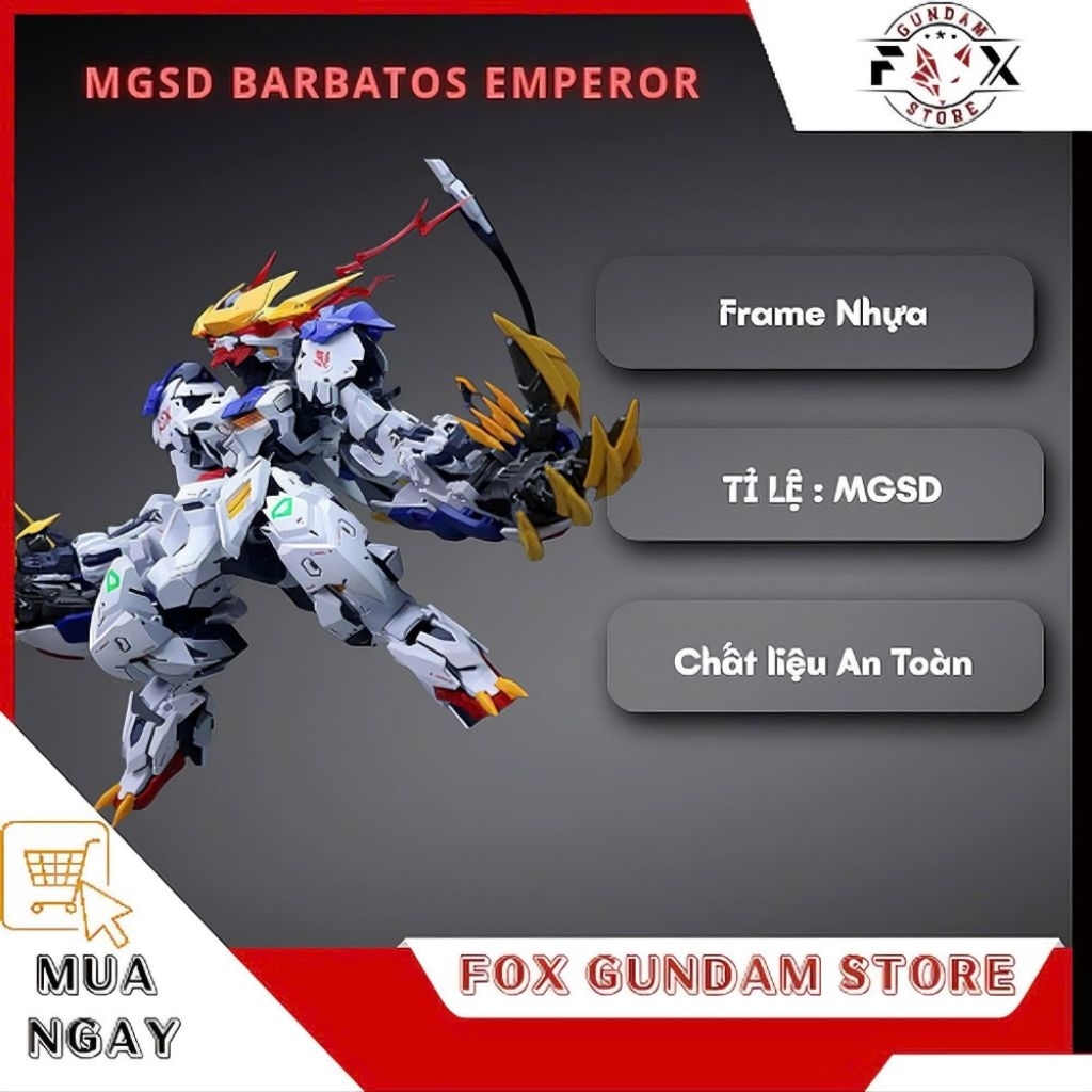 MGSD BARBATOS REX EMPEROR