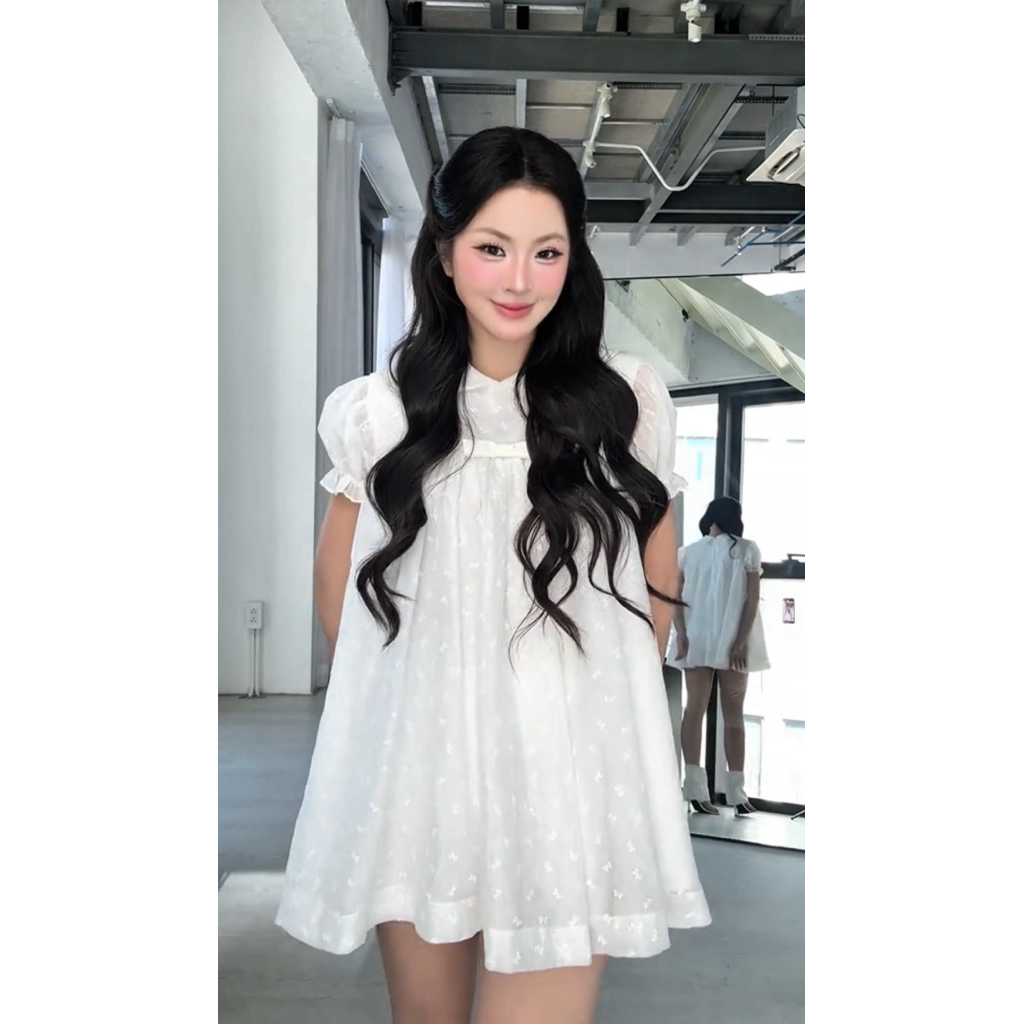 Váy Nữ Tiểu Thư AGUJA Hà Thảo Dress Form Babydoll