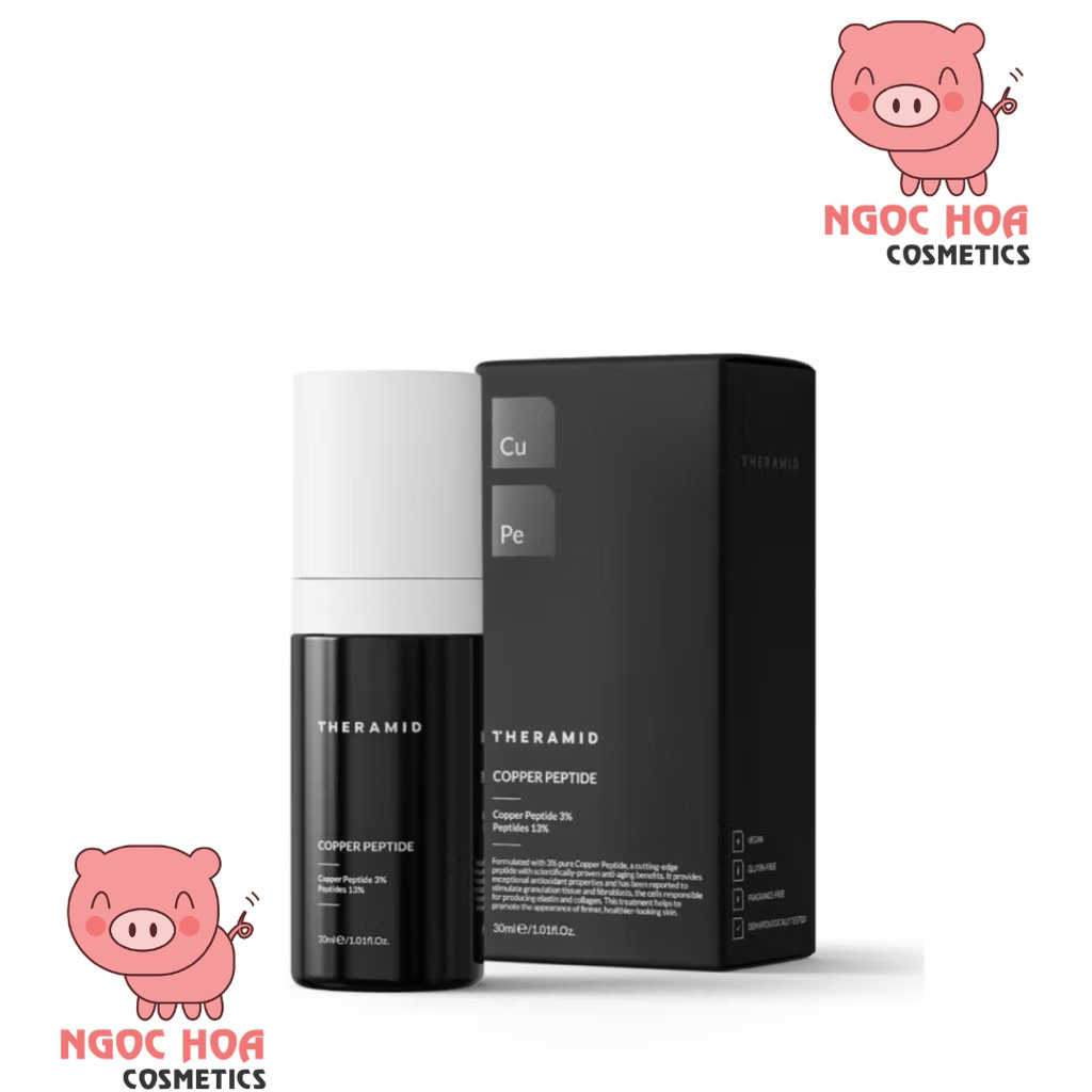 [Hàng Cty] THERAMID Copper Peptide - xử lý lão hoá với Peptide Đồng 30ml