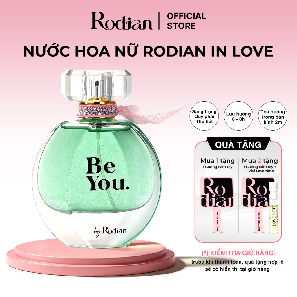 Nước Hoa Nữ Rodian Be You EDP 50 ML Chính Hãng Hương Sang Trọng, Quý Phái, Thu Hút Rosslyn Store
