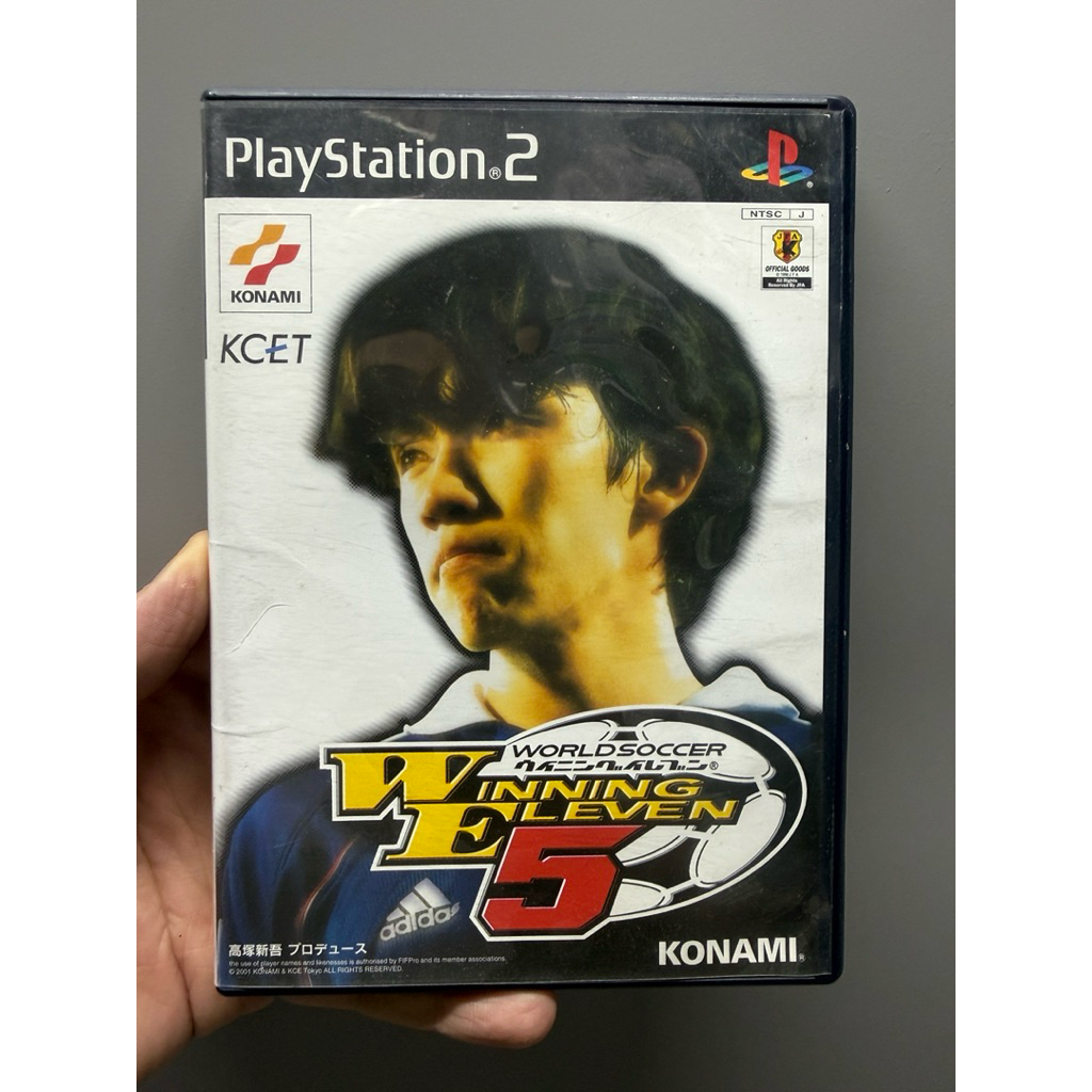 Đĩa game Ps2 gốc Winning Eleven 5
