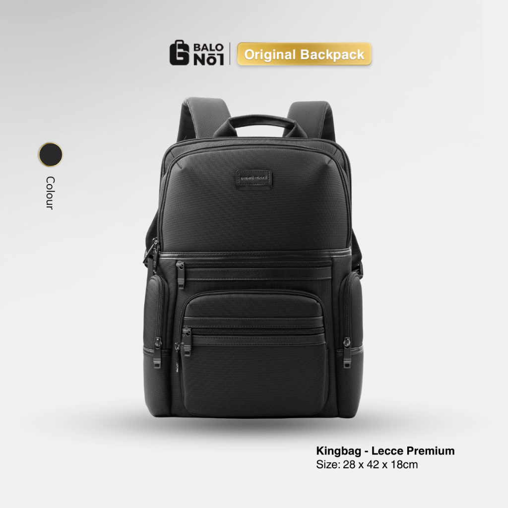 [KINGBAG] Balo Laptop Kingbag Lecce Premium cao cấp chuẩn doanh nhân