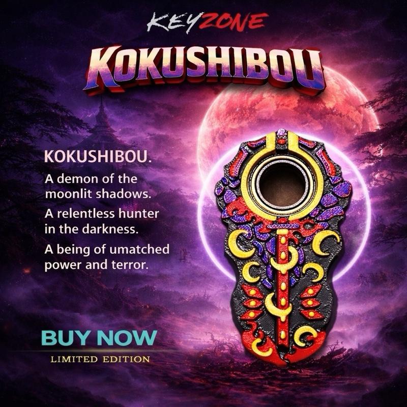 Keyrambit Kokushibo x Takeyo [dcd] - Móc khoá xả Stress - Móc Khoá in 3D - KeyZone