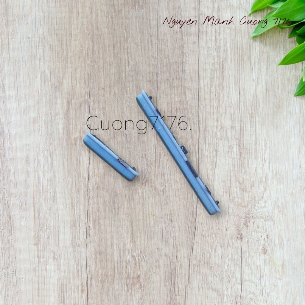 Bộ Nút Nguồn Volume Zin Cũ Galaxy A71 (A715) Màu Xanh Sử Dụng Tốt