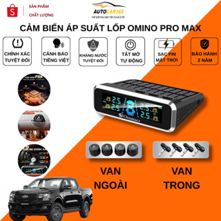 Cảm Biến Áp Suất Lốp Ô Tô OMINO Pro Max+ – Máy Đo Áp Suất Lốp, Giám Sát Áp Suất Chuẩn Xác, Cảnh Báo Nổ Lốp BH 24T