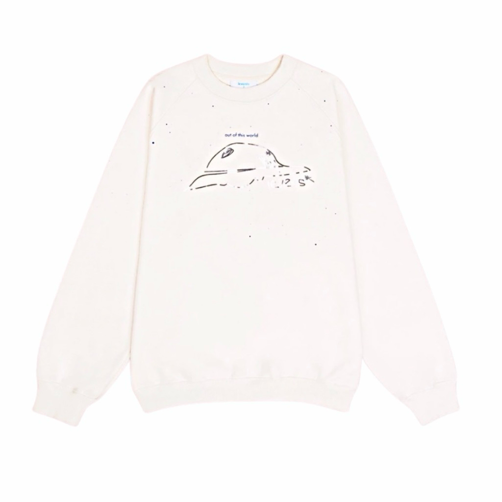 Áo Sweater Levents hình tàu vũ trụ | New nguyên tag size 2