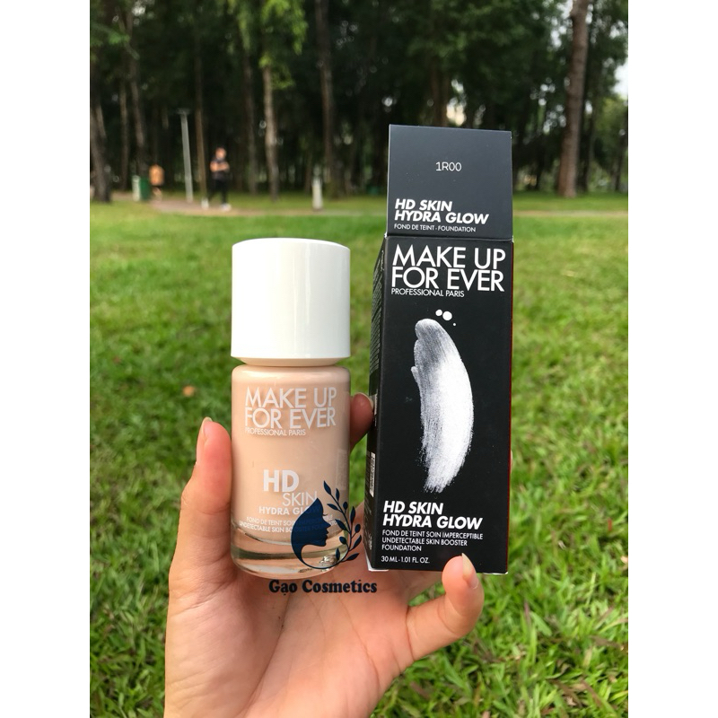 Kem Nền Make Up For Ever 1R00 Hydra Glow Nắp Trắng Fullbox Fullsize