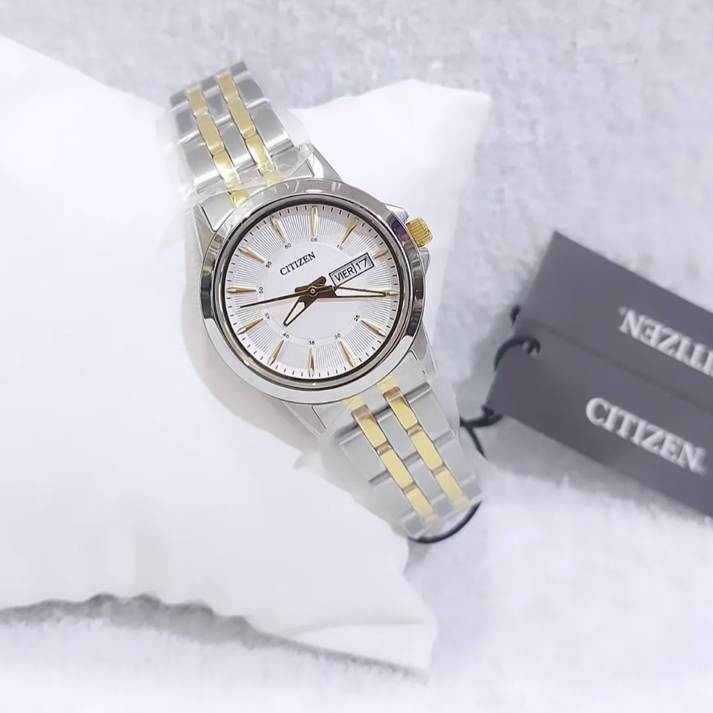 Đồng hồ nữ dây thép Citizen Quartz EQ0608-55A